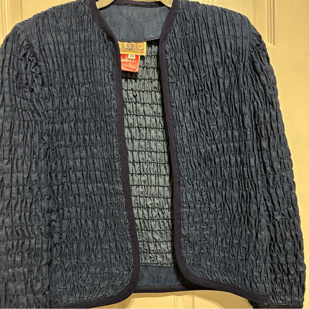 BIS Navy Blue Denim Jacket